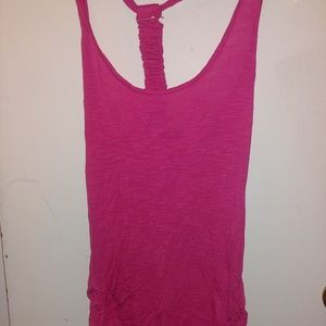Pink tank top